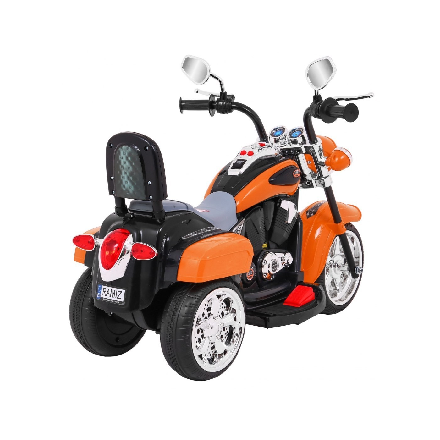 Noční kolo Chopper oranžové