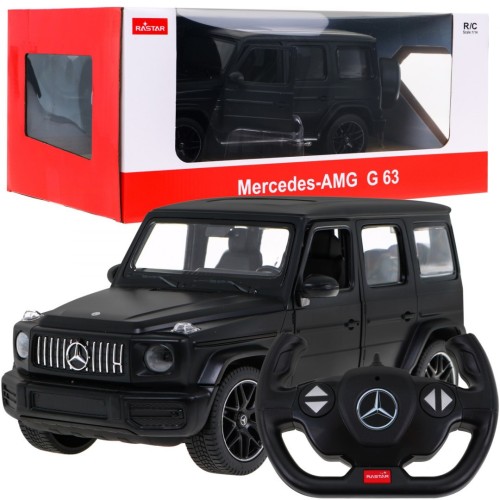 Mercedes-AMG G63 černý RASTAR model 1:14 Dálkové ovládání auta + 2,4 GHz dálkové ovládání