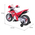 Motocykl Cross červený
