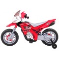 Motocykl Cross červený