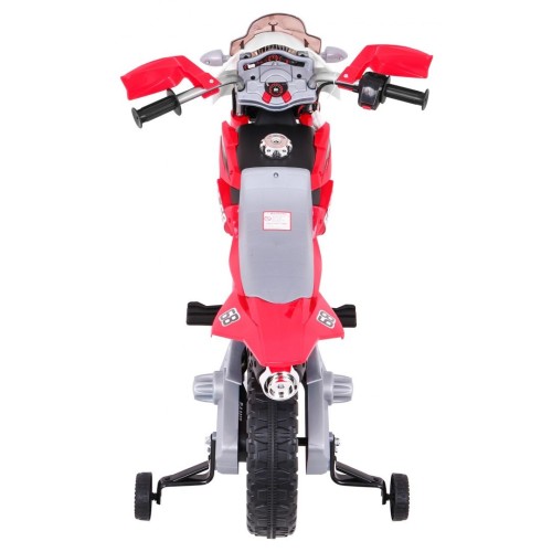 Motocykl Cross červený