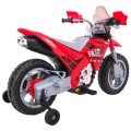 Motocykl Cross červený