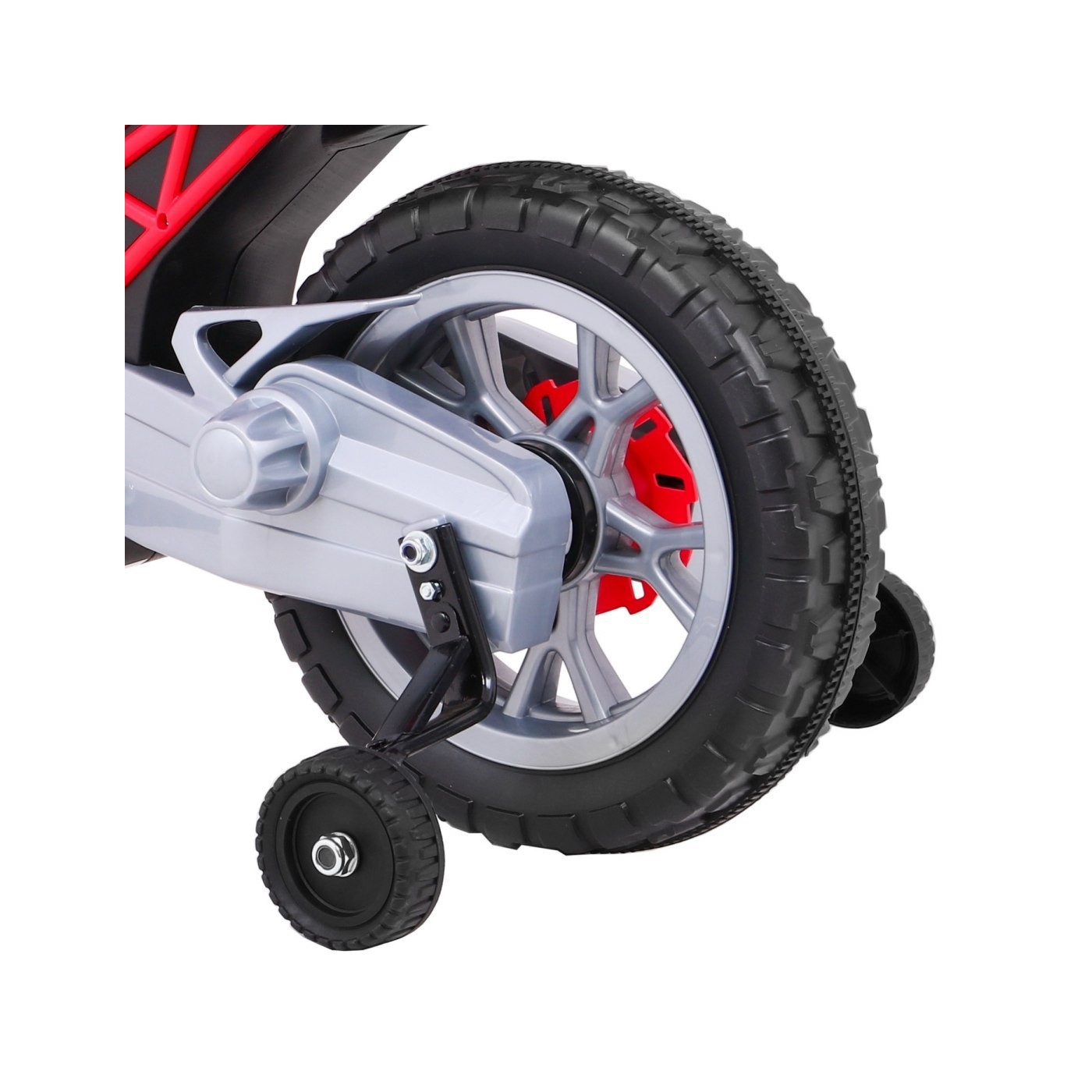 Motocykl Cross červený