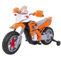 Motocykl Cross Oranžový