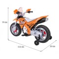 Motocykl Cross Oranžový