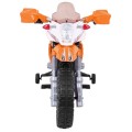 Motocykl Cross Oranžový
