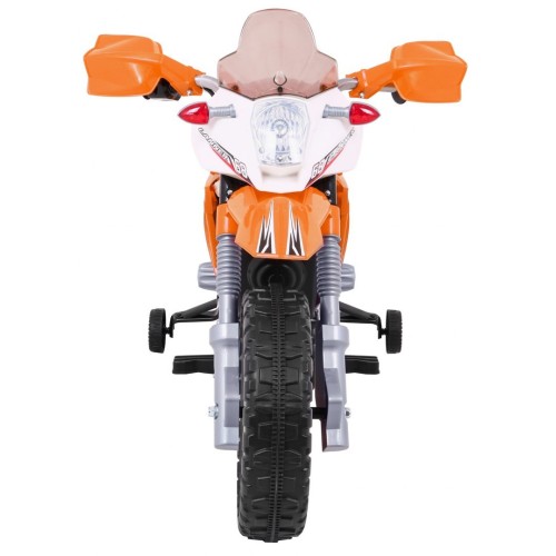 Motocykl Cross Oranžový