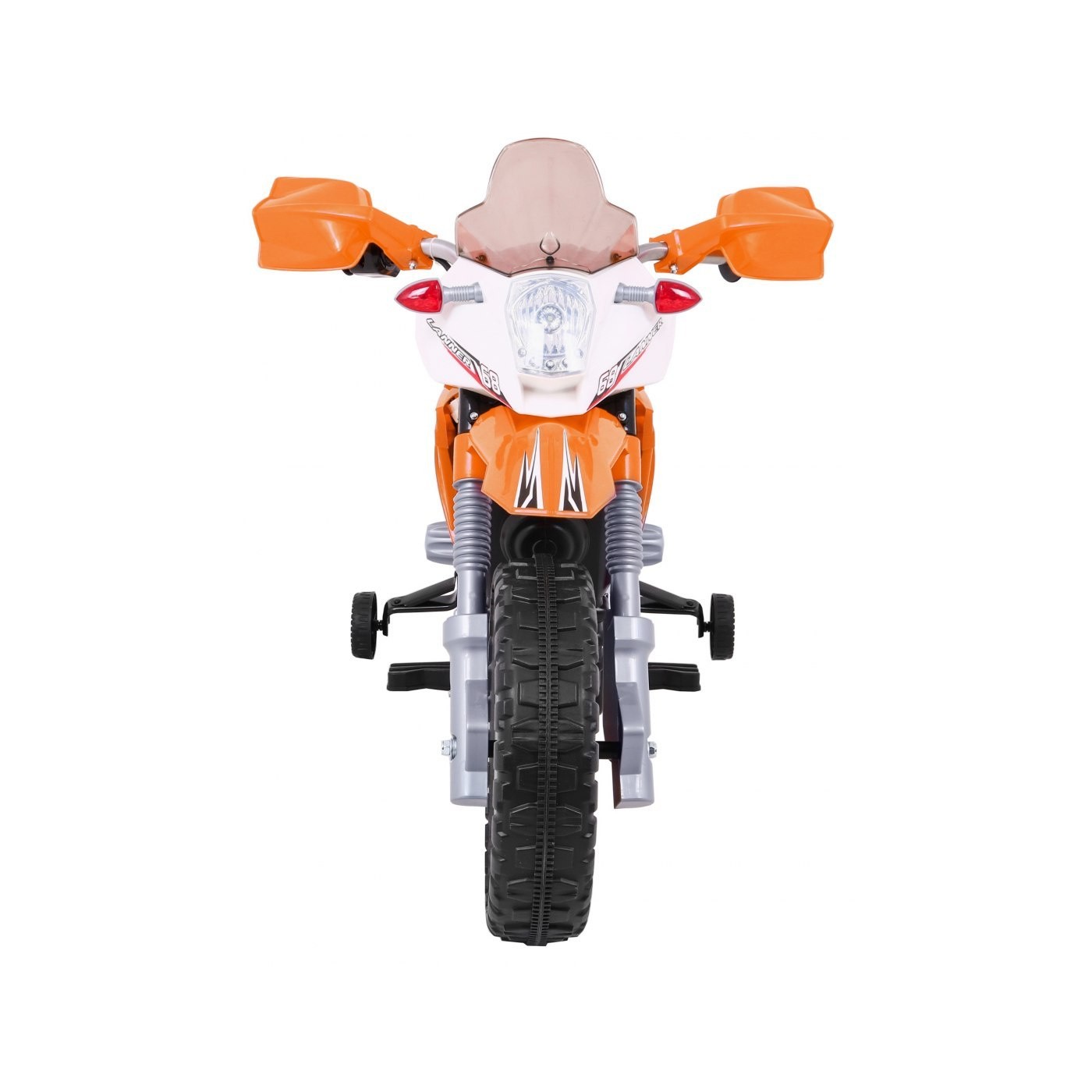 Motocykl Cross Oranžový