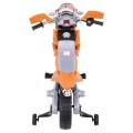 Motocykl Cross Oranžový