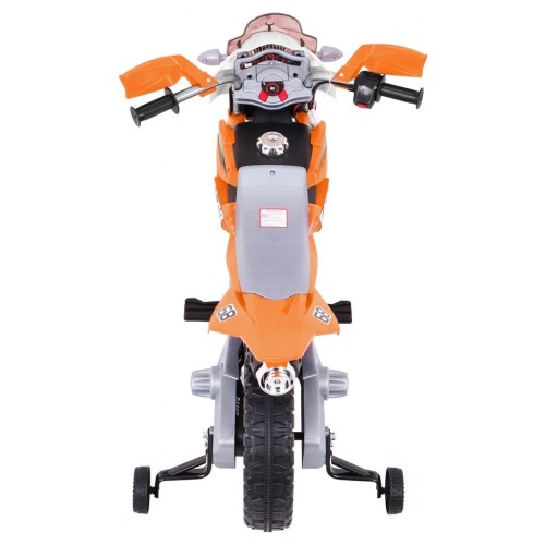 Motocykl Cross Oranžový