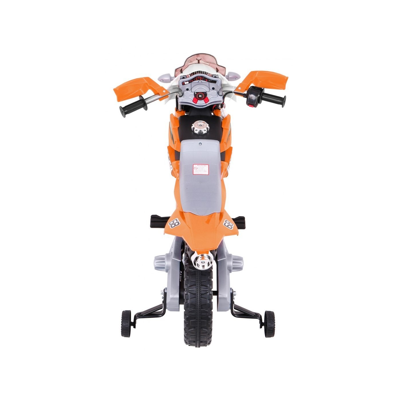 Motocykl Cross Oranžový