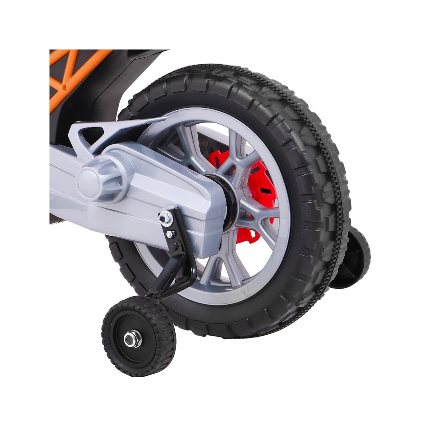 Motocykl Cross Oranžový