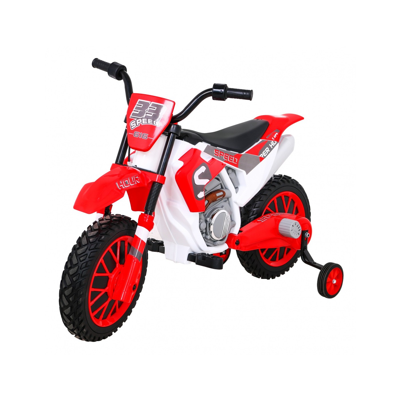 Cross Super Speed Motocykl Červený