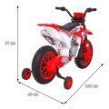 Cross Super Speed Motocykl Červený