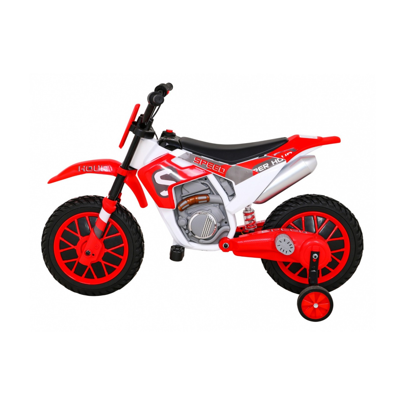 Cross Super Speed Motocykl Červený