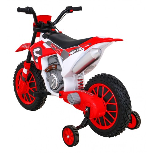 Cross Super Speed Motocykl Červený