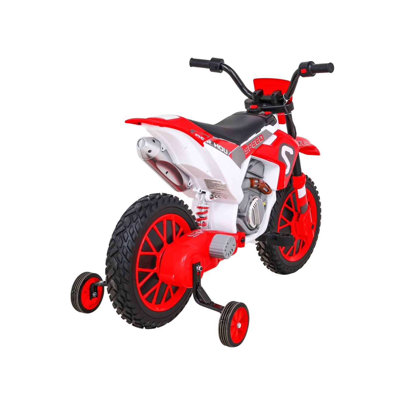 Cross Super Speed Motocykl Červený