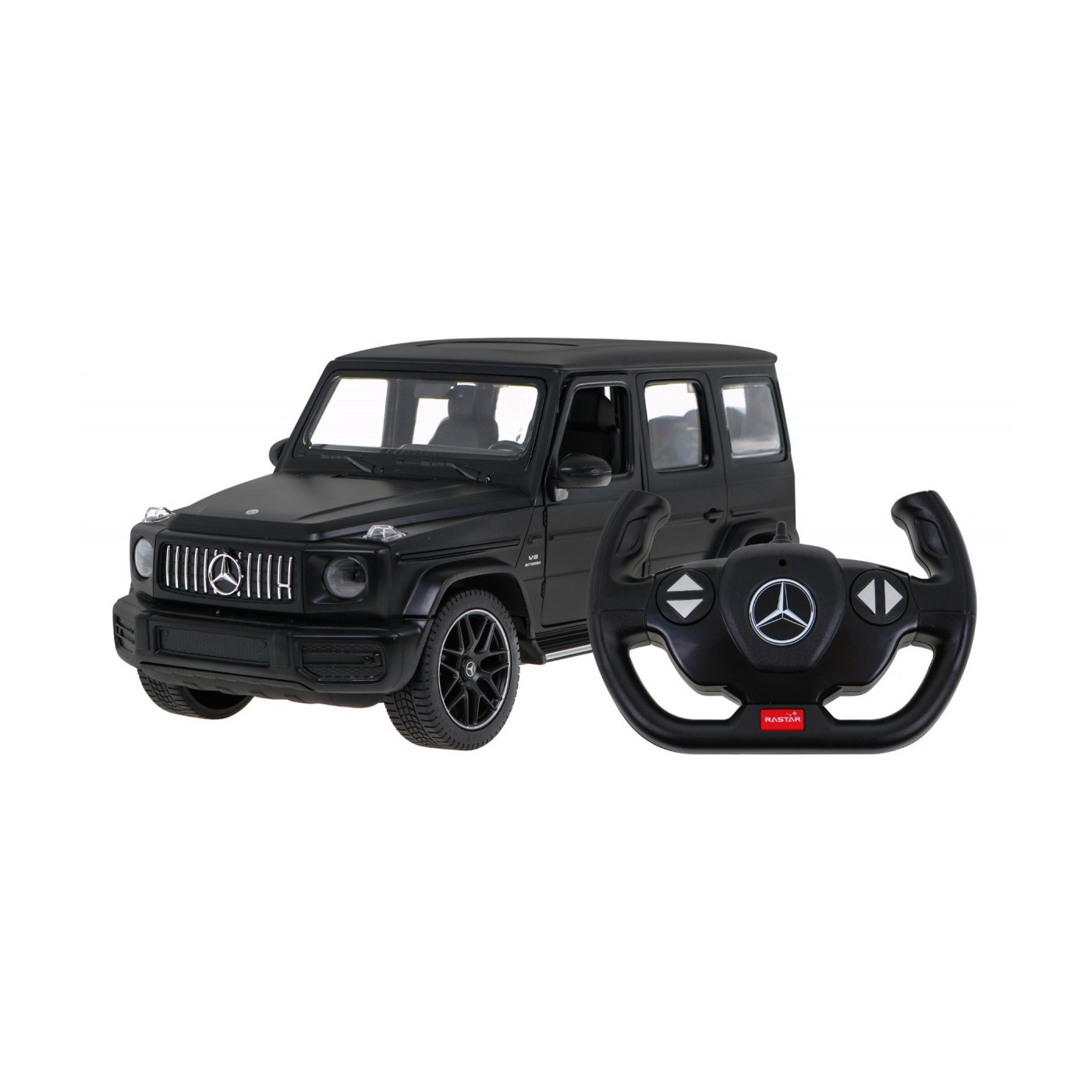 Mercedes-AMG G63 černý RASTAR model 1:14 Dálkové ovládání auta + 2,4 GHz dálkové ovládání