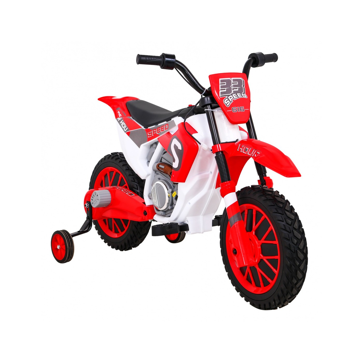 Cross Super Speed Motocykl Červený