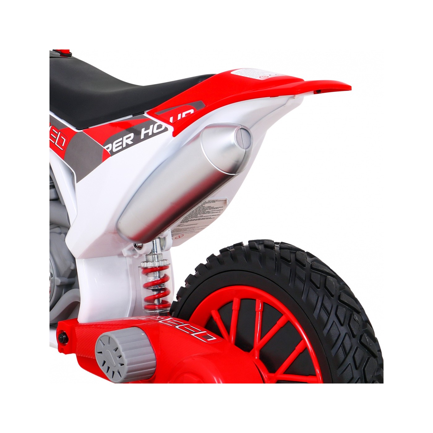 Cross Super Speed Motocykl Červený