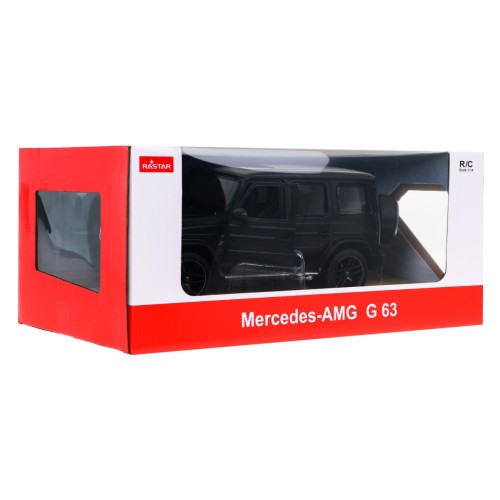 Mercedes-AMG G63 černý RASTAR model 1:14 Dálkové ovládání auta + 2,4 GHz dálkové ovládání