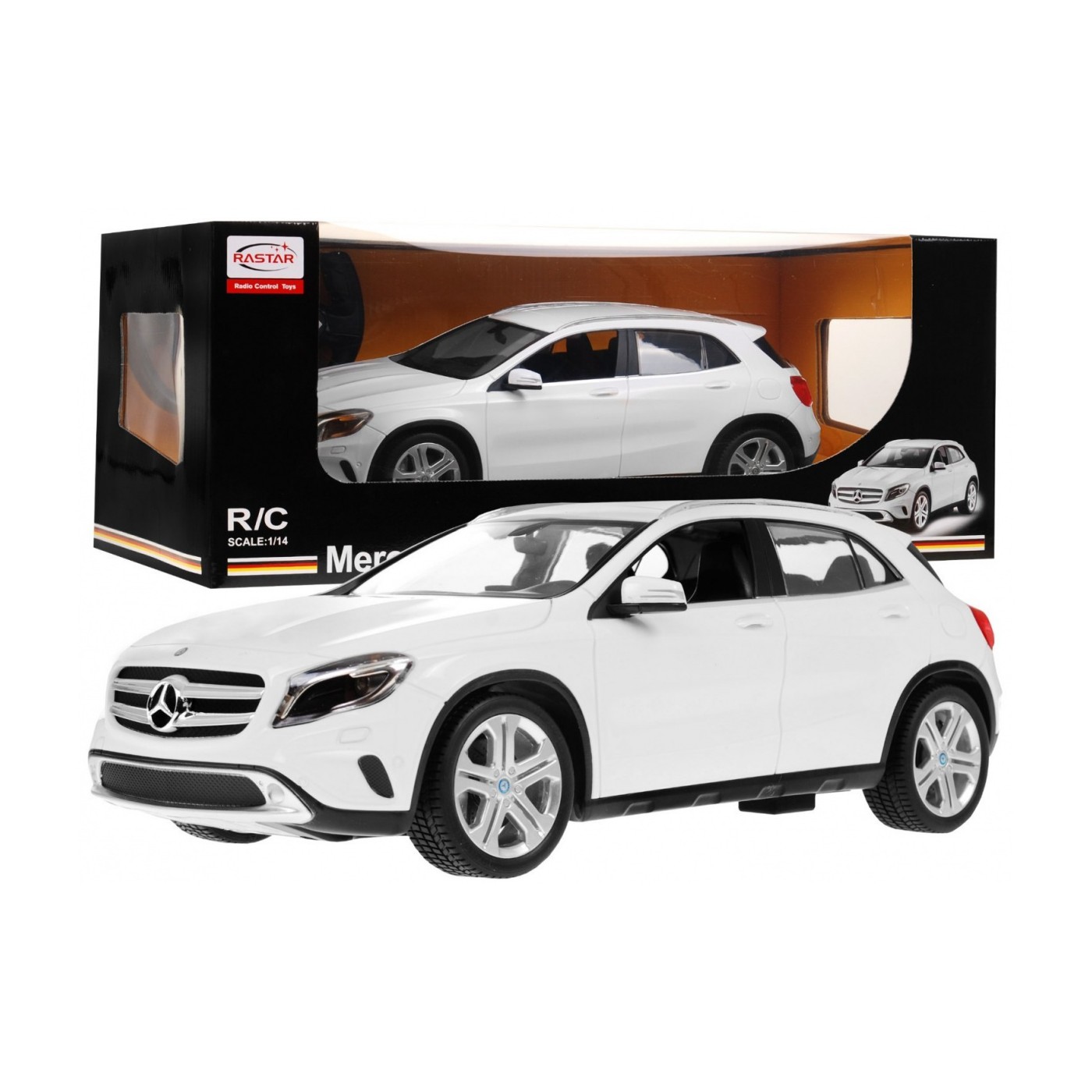 Autíčko R C Mercedes Benz GLA Bílá 1 14 RASTAR