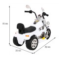 Hot Chopper motocykl bílý
