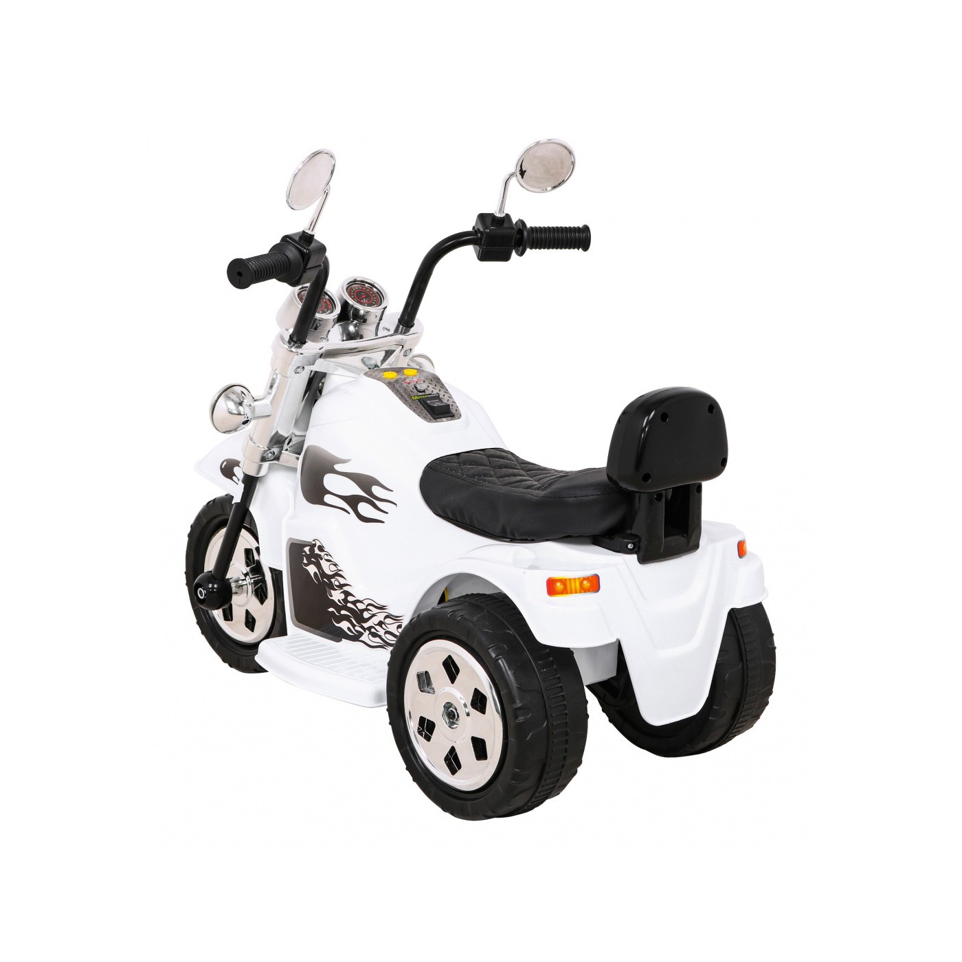 Hot Chopper motocykl bílý
