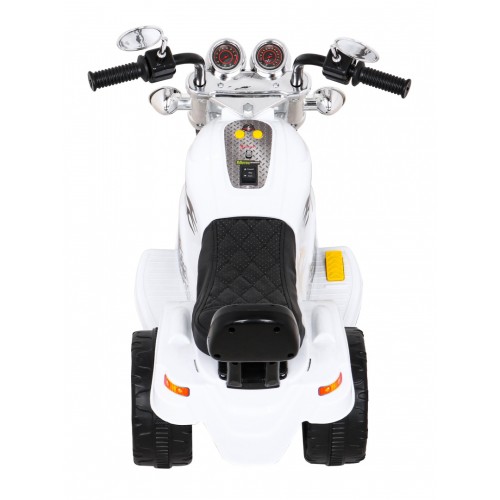 Hot Chopper motocykl bílý