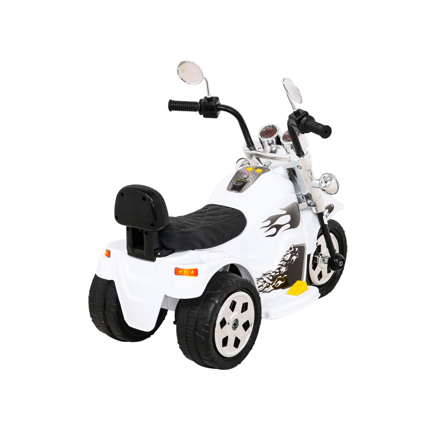 Hot Chopper motocykl bílý
