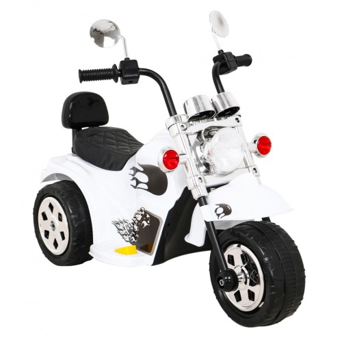 Hot Chopper motocykl bílý