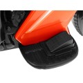 Pusher Bike Elektrická motorka 3v1 Dětská oranžová pěna Audio LED