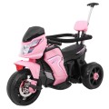 Růžový posunovač motocyklu