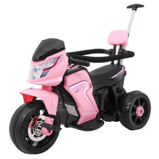 Růžový posunovač motocyklu