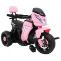 Růžový posunovač motocyklu