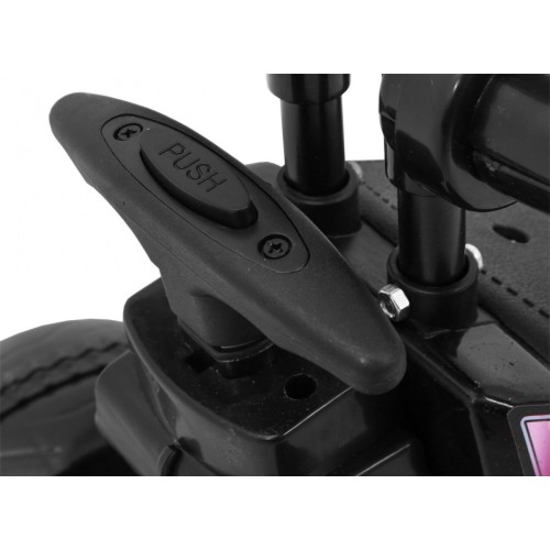 Růžový posunovač motocyklu