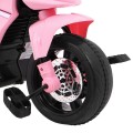Růžový posunovač motocyklu