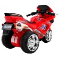 RR1000 Dětský elektrický tříkolový motor červený + houkačky + světla + úložný box