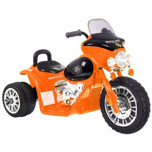 Motocyklová koloběžka Chopper oranžová