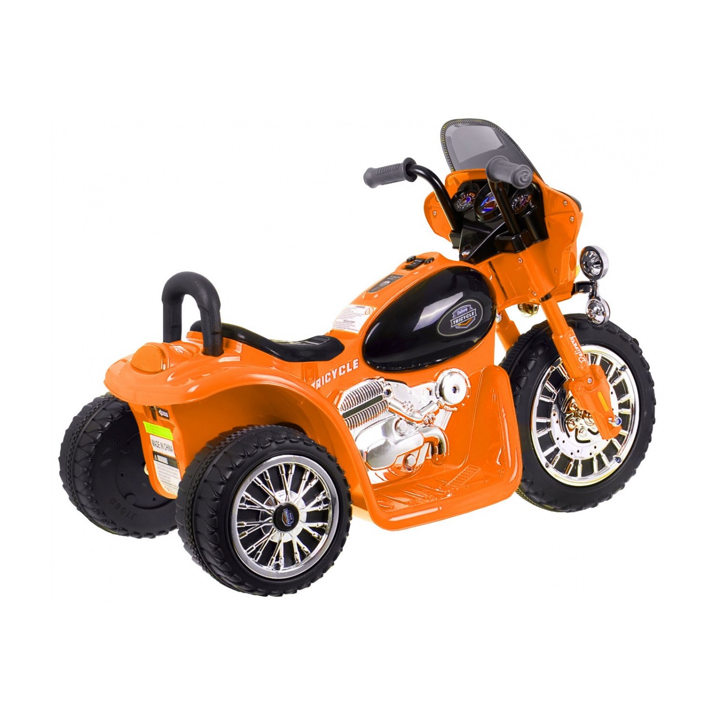 Motocyklová koloběžka Chopper oranžová