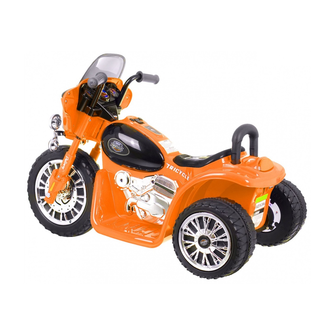 Motocyklová koloběžka Chopper oranžová