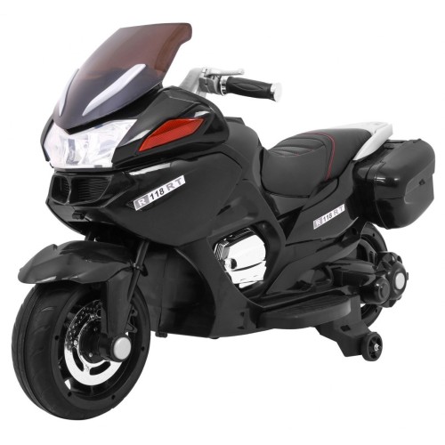 Motocykl závodník černý