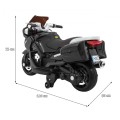 Motocykl závodník černý