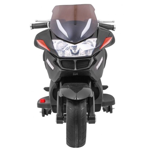 Motocykl závodník černý