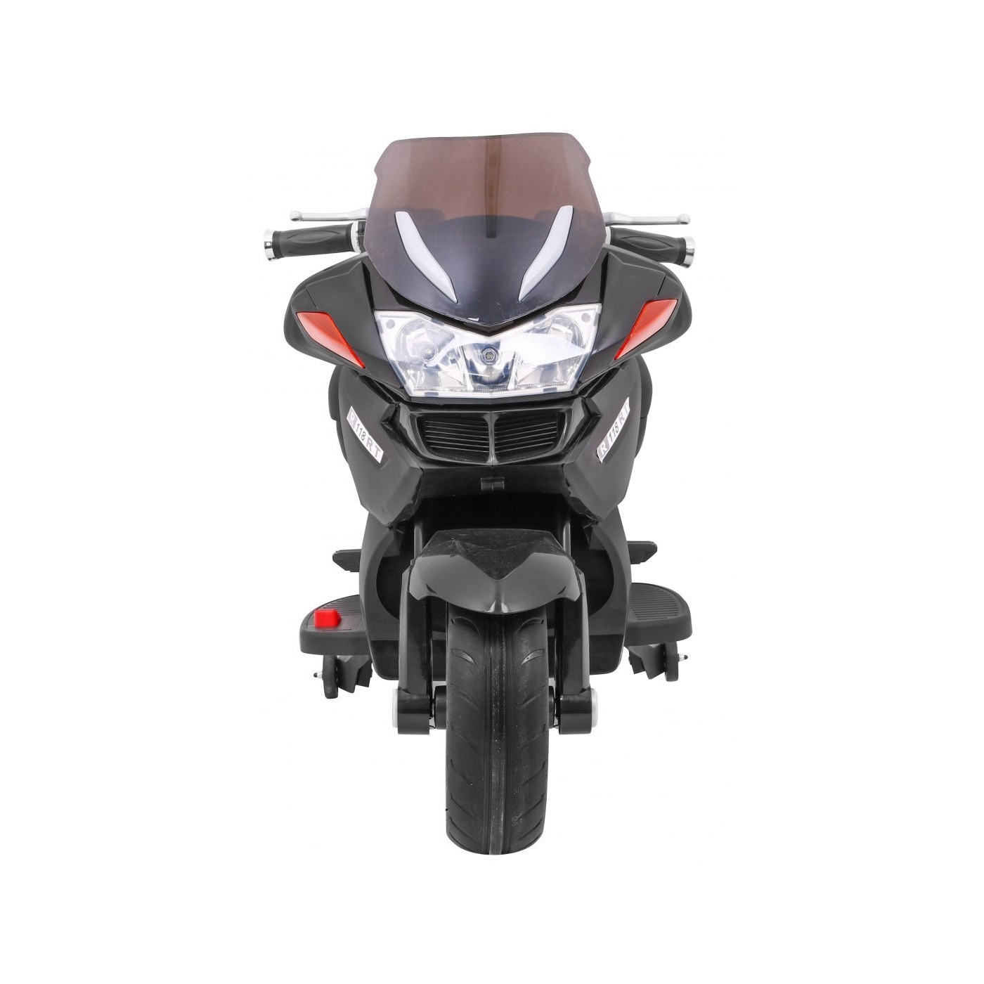 Motocykl závodník černý