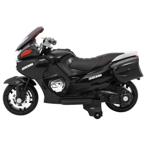 Motocykl závodník černý