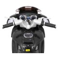 Motocykl závodník černý