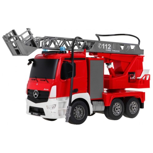 Autíčko R/C Mercedes-Benz Antos 2.4G Protipožární 1:20 Dvojité E