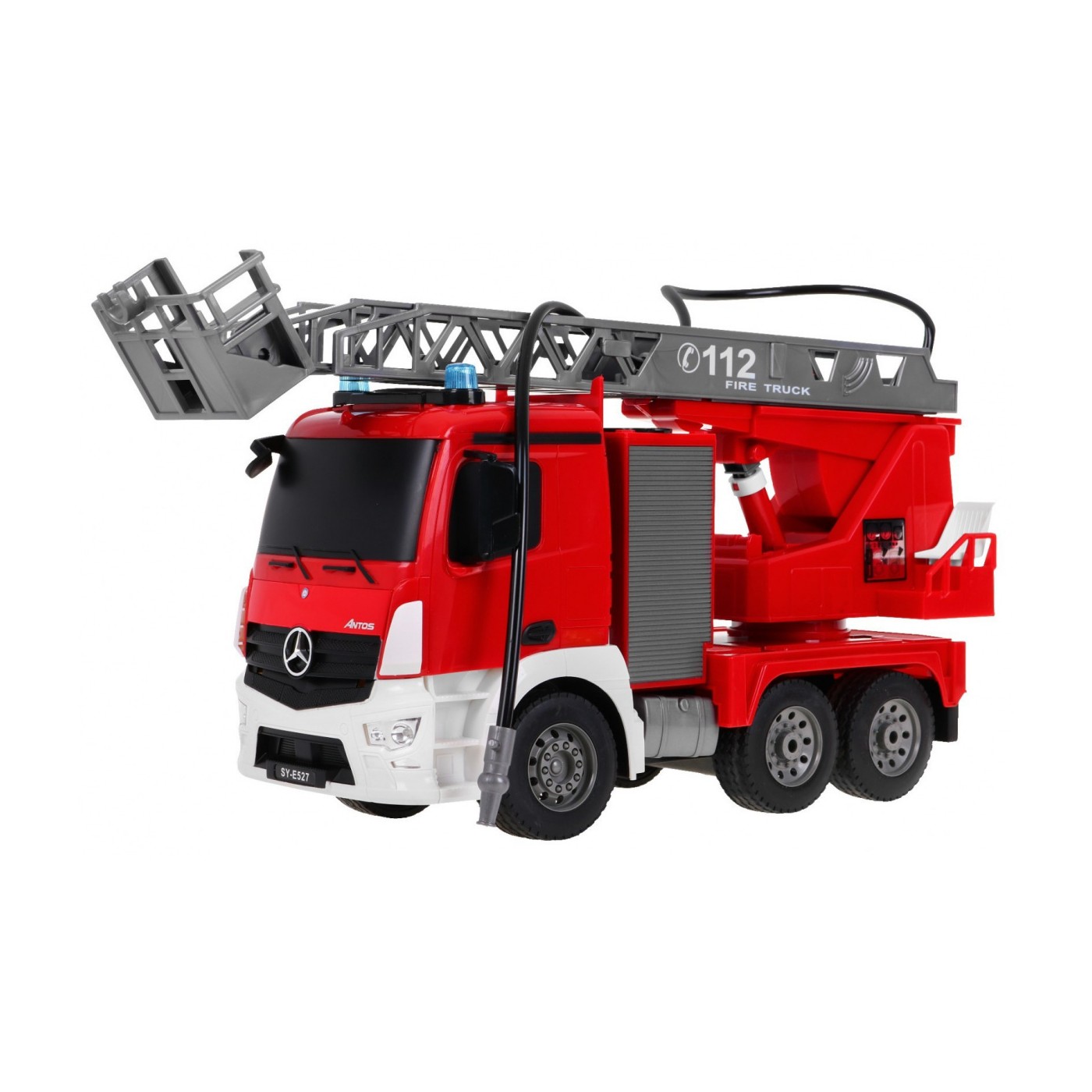 Autíčko R/C Mercedes-Benz Antos 2.4G Protipožární 1:20 Dvojité E