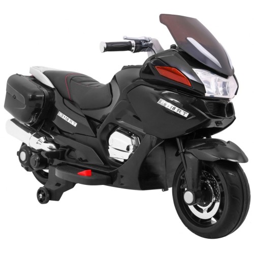 Motocykl závodník černý